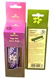 Yogamatten Tragegurt violett