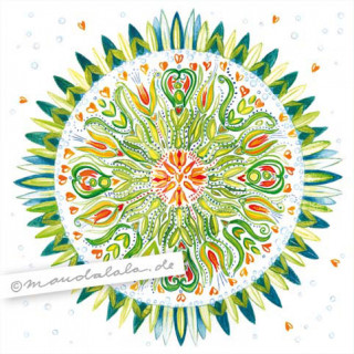 "Alles ist gut" Mandala