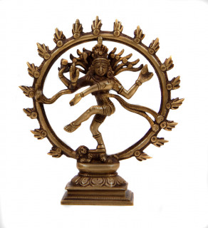 Shiva Nataraj Murti ~ 16 cm, Messing