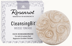 Rosenrot, Cleansing Bit, weisse Tonerde, 100g