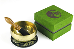 Geschenkset Yin-Yang grün mit braun Gr. S