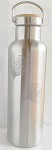 Freiglas, Edelstahlflasche-Gingko, 0,75 L