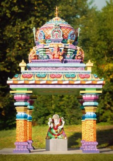 Postkarte „Shri Vidya Ganapati Mandapa“