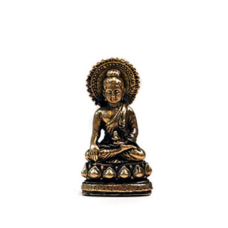 Reisemurti Buddha 3 cm, Messing