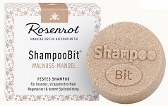 Rosenrot, Walnuss-Mandel Shampoo Bit,60g