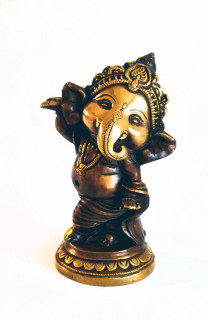 Tanzender Baby-Ganesha - Murti 12,5 cm