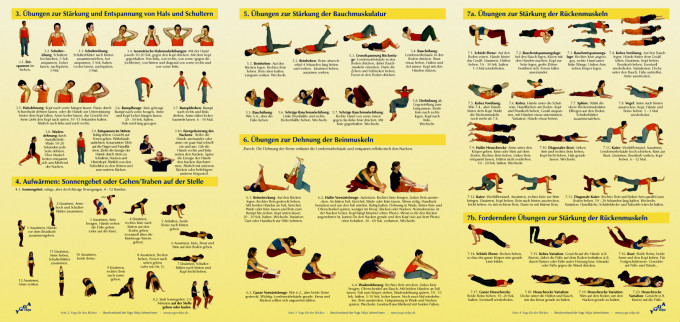 Yoga für den Rücken (A4)