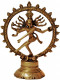Shiva Nataraj Murti ~ 20 cm, Messing