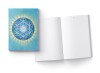 Yoga Vidya "Blume des Lebens" Notizbuch