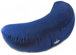 Meditationskissen "Lotus" halbmond-blau
