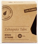 Hydrophil,Zahnputz Tabs Minze Zitrone – 130 Stück – ohne Fluorid