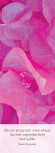 Lesezeichen "floral in rosa"