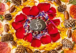 Natur-Mandala, Yoga Vidya Bad Meinberg Postkarte 15x10,5cm