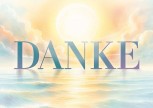 Postkarte „DANKE (Ozean)“