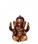 Ganesha Murti ~ 6 cm, Messing Kupfer Look